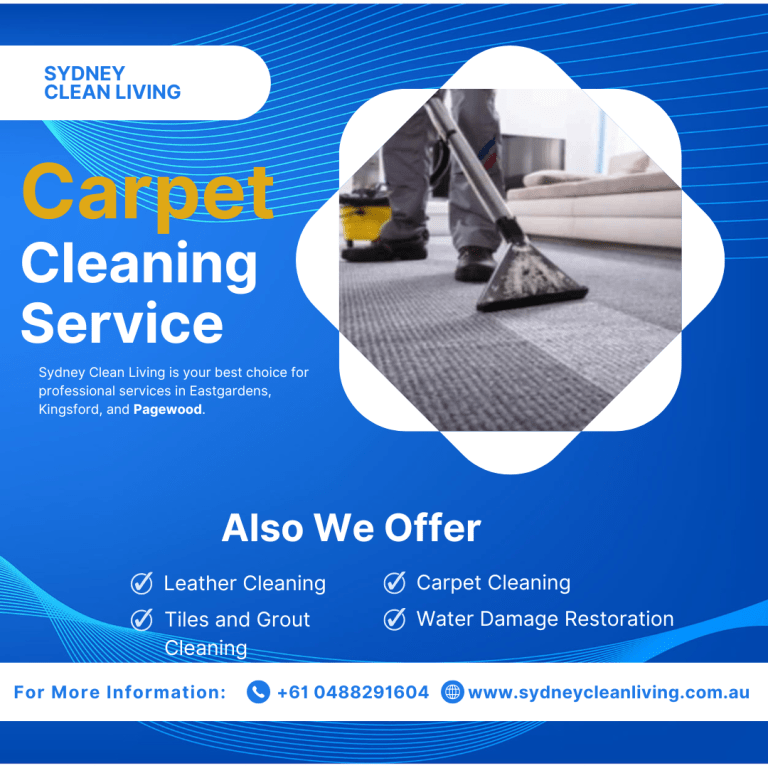 professional carpet cleaning services in Sydney